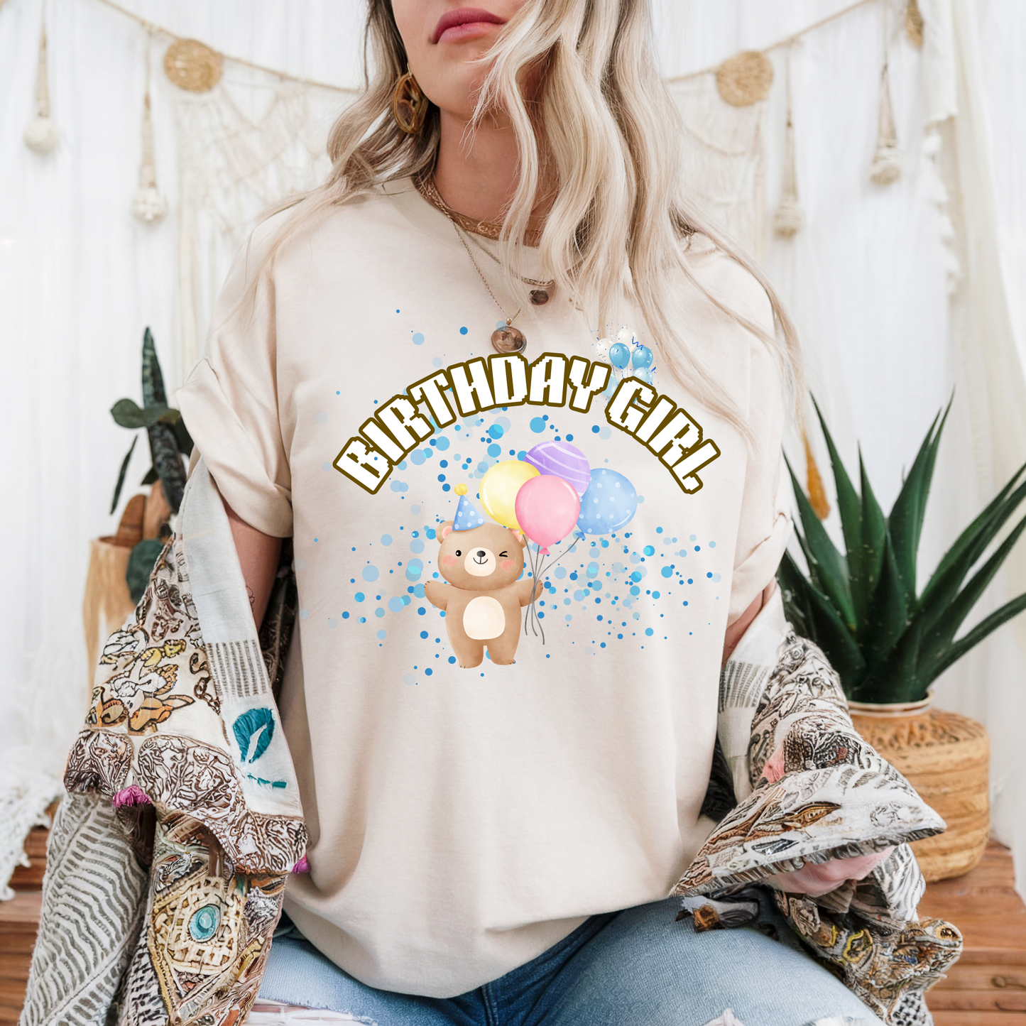 Birthday Girl t-shirt special design party celebration Show off  status