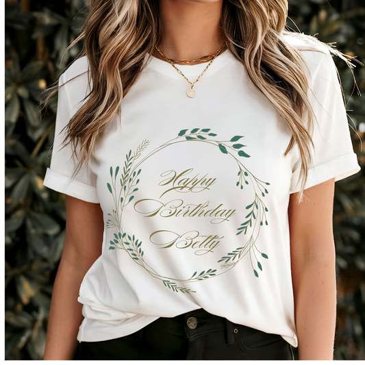 Happy Birthday Betty white T-shirt party woman surprise gift celebration
